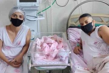 Homem trans dá à luz uma menina, em Minas