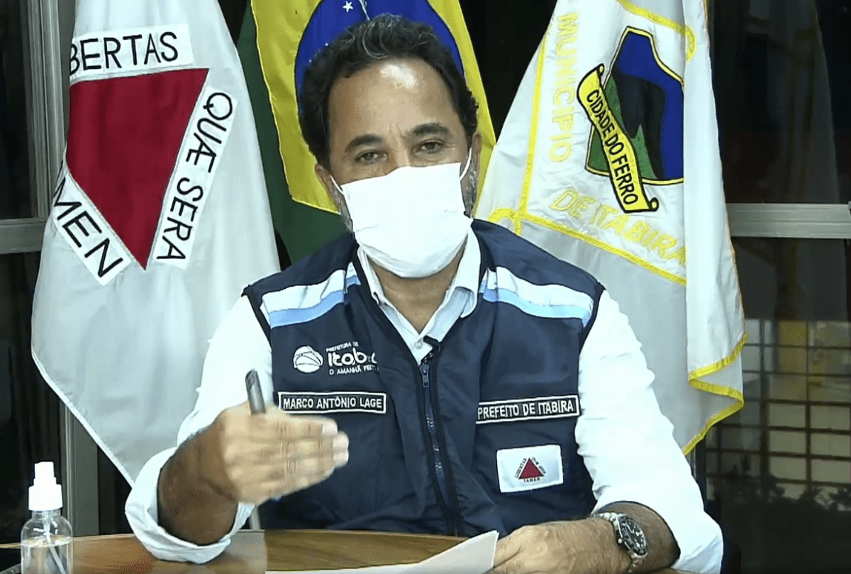 Marco Antônio diz que Prefeitura prepara empréstimo para o empresariado itabirano com juro ‘próximo de zero’