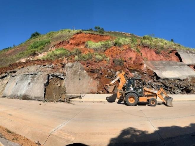 Antônio Dias: DNIT trabalha na liberação da BR-381; trânsito segue congestionado