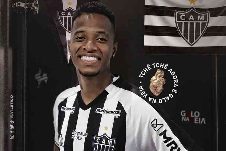 É oficial: Atlético anuncia contratação por empréstimo de Tchê Tchê