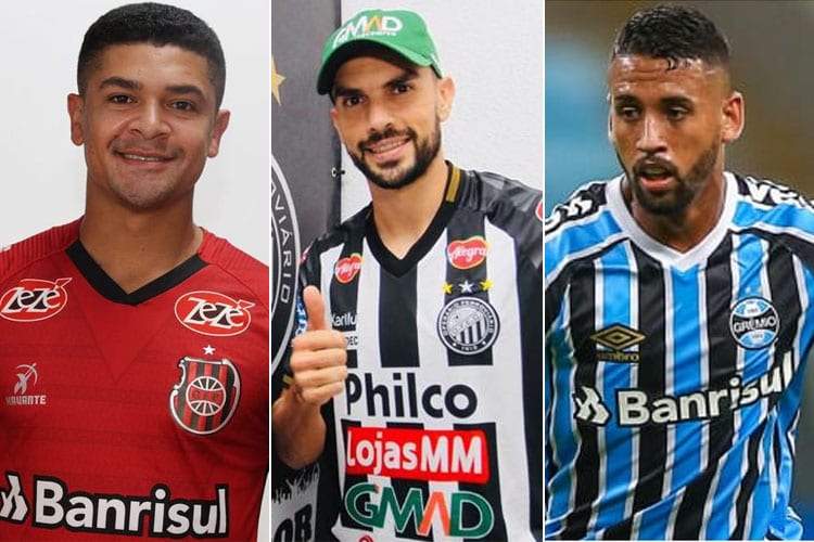 Denilson, Pimpão, Michel: adversários do Cruzeiro na Série B se reforçam Denilson, Pimpão, Michel: adversários do Cruzeiro na Série B se reforçam