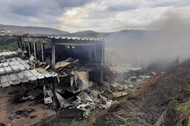 UPA que nunca foi inaugurada é destruída por incêndio em Itabira