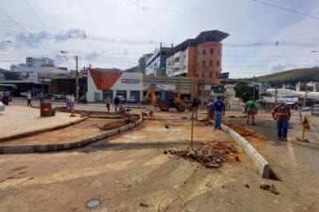 Obras de melhoria no trânsito prosseguem em João Monlevade