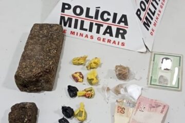 Polícia Militar apreendem drogas no bairro Eldorado