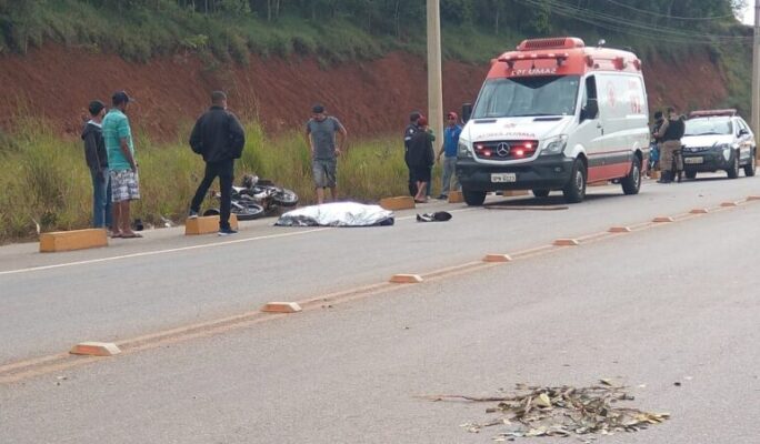 Adolescente tem a cabeça decepada em acidente de moto em Itabira