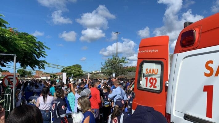 Incêndio toma conta de ala Covid em hospital de Aracaju; quatro morrem