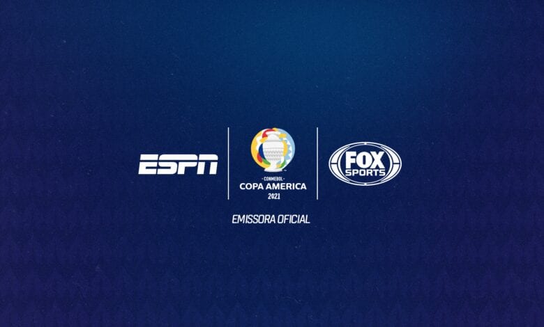 ESPN e Fox Sports anunciam transmissão de todos os jogos Copa América 2021