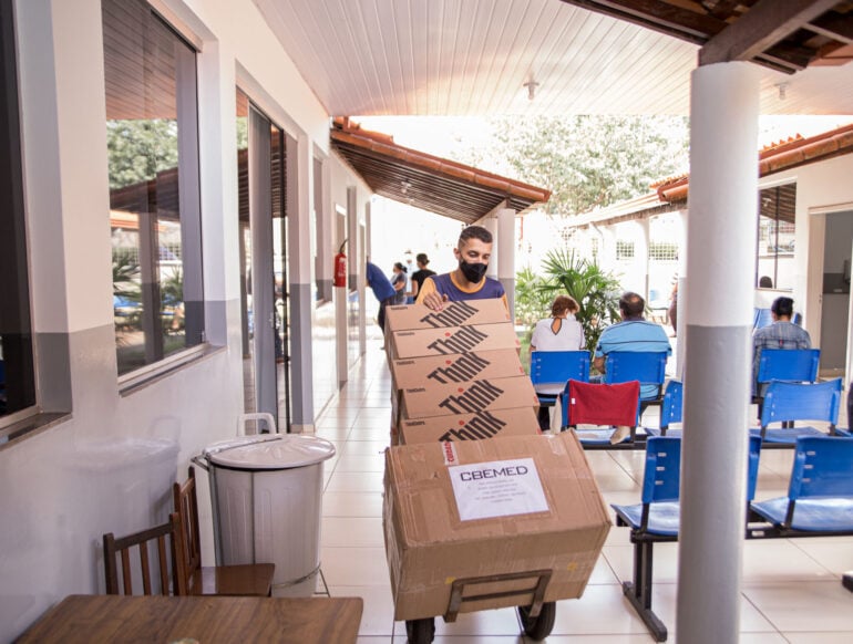 Barão de Cocais recebe doações de equipamentos de saúde