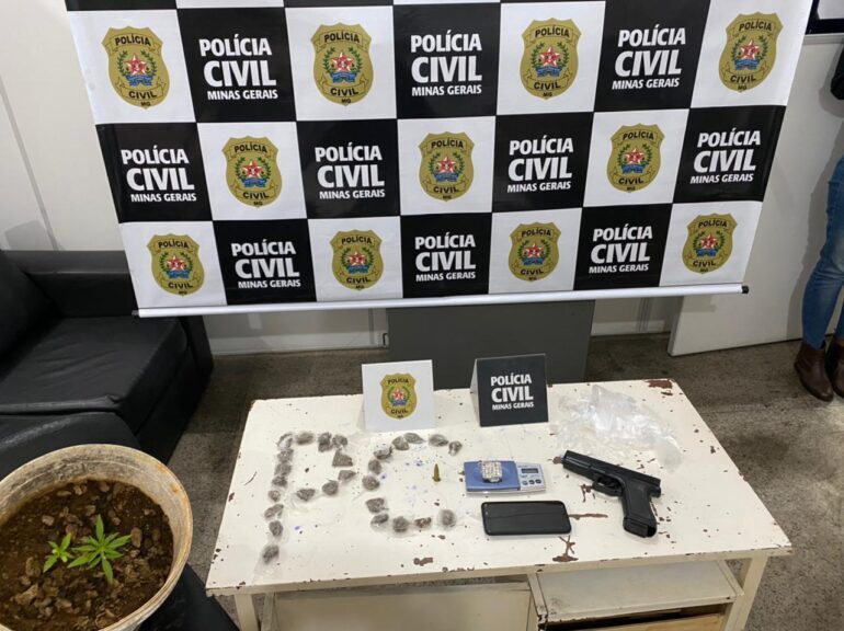 Polícia Civil prende dois por tráfico de drogas em João Monlevade