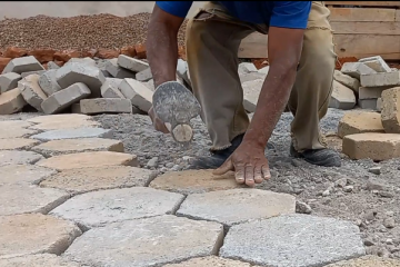 Velório, calçamento do bairro Sion, Unidade de Saúde do Planalto; confira como estão as obras em Monlevade