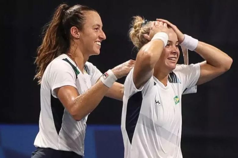 Olímpiada: tenistas Luisa Stefani e Laura Pigossi faturam improvável bronze