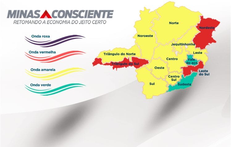 Incidência da Covid cai 23% em Minas e indicador de complicações pela doença atinge o menor patamar