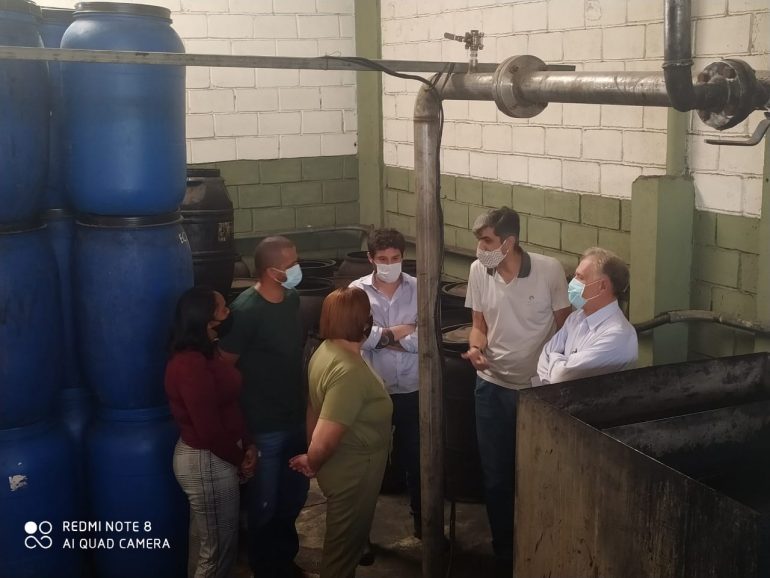 Secretarias realizam visita técnica para avaliar equipamento de tratamento do lixo em São Gonçalo
