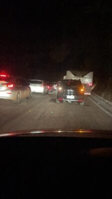 Acidente interdita parcialmente a BR-381 no sentido Belo Horizonte-Vitória