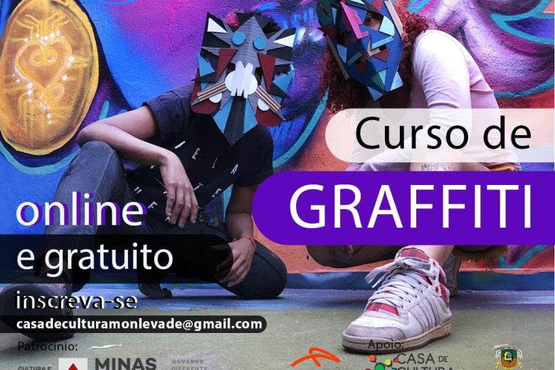 Começa hoje o curso gratuito de grafite em Monlevade; saiba como participar