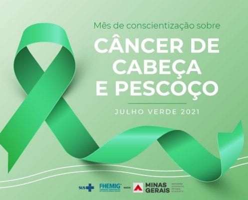 Junho Verde: diagnóstico precoce ajuda pacientes com câncer de cabeça e pescoço