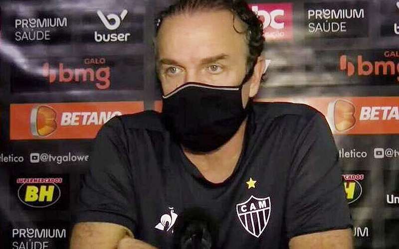 Cuca valoriza ponto do Atlético contra Flu: ‘Pode ser muito valioso’