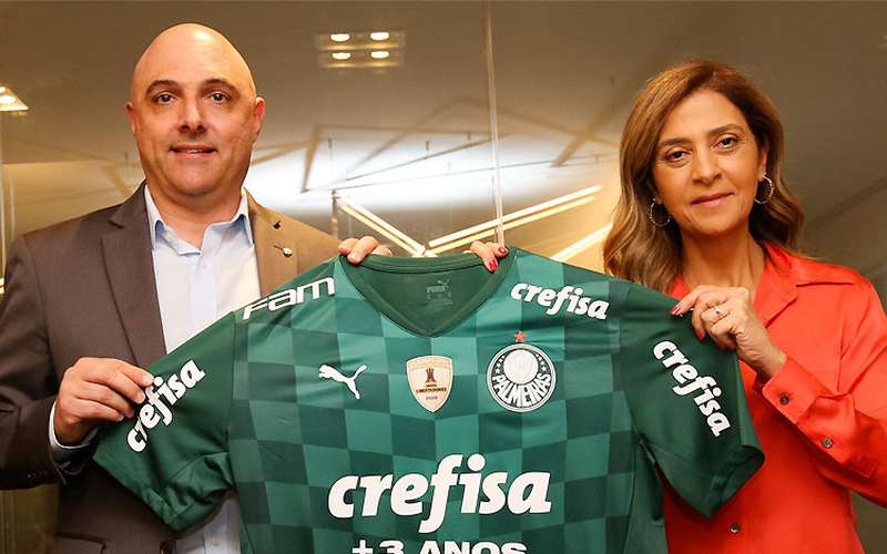 Palmeiras renova parceria com Crefisa e FAM por mais três temporadas