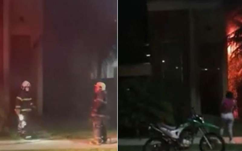 Casa de Wellington Paulista, do Fortaleza, sofre princípio de incêndio