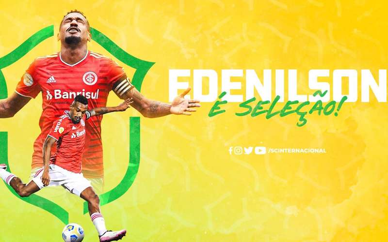 Edenilson vê permanência no Inter como fator importante para convocação Edenilson vê permanência no Inter como fator importante para convocação