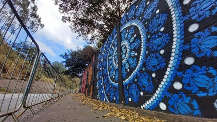 Monlevade recebe a maior empena grafitada do Interior de Minas