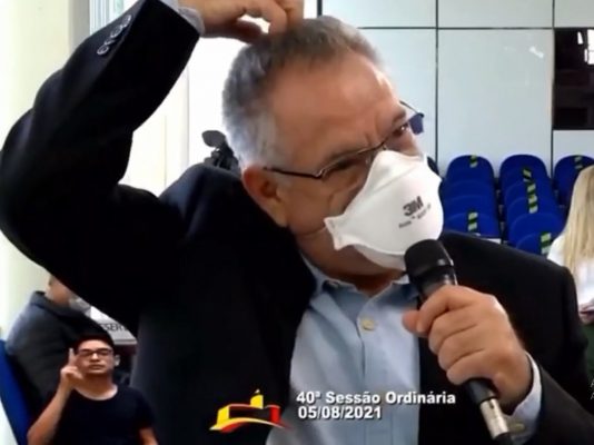 vereador nota de pesar