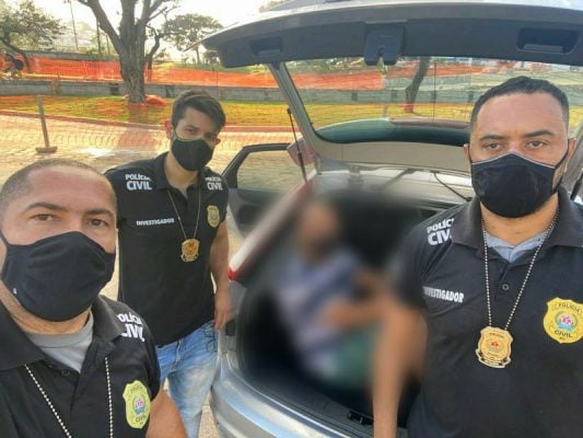 Polícia Civil prende no Espírito Santo suspeito de estuprar a enteada de 12 anos em Monlevade