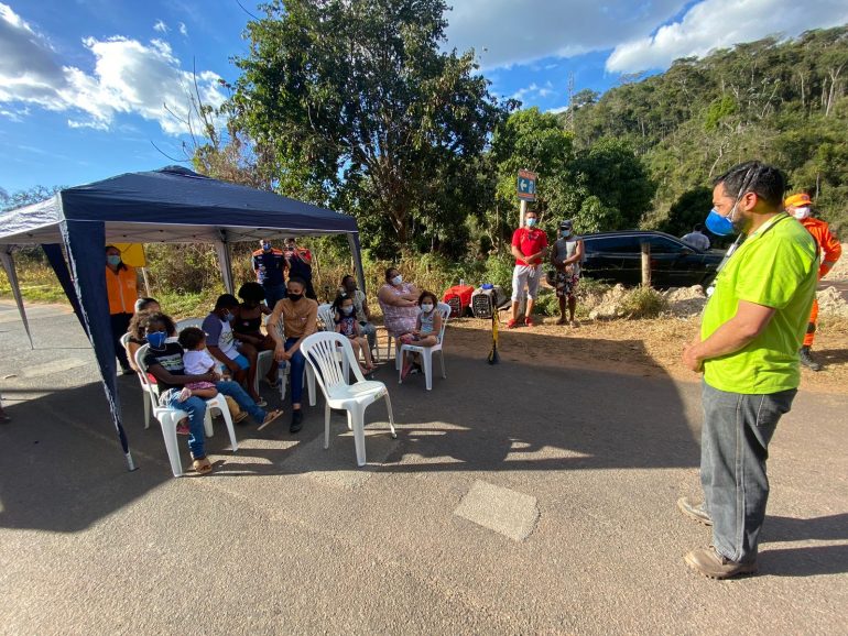 Simulado de emergência em Itabira e Santa Maria é considerado um sucesso