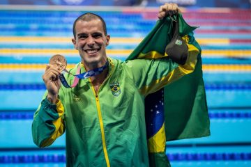 Bruno Fratus quer nova mentalidade da natação do Brasil: ‘Índice olímpico é uma etapa’