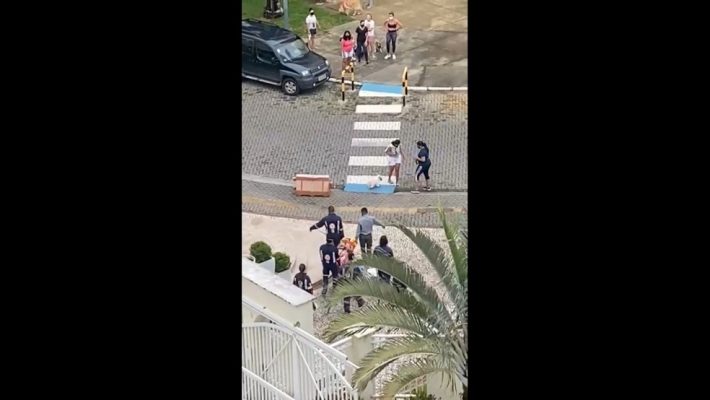Babá pula de terceiro andar para escapar de agressões e cárcere privado