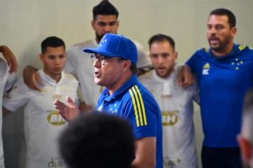 ‘Vitória de alma’: a preleção de Luxemburgo antes de Cruzeiro x Ponte Preta