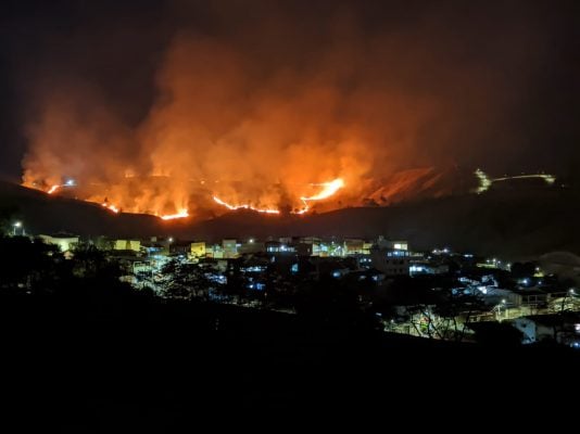 Itabira: Prefeitura, órgãos ambientais e de segurança se mobilizam contra queimadas