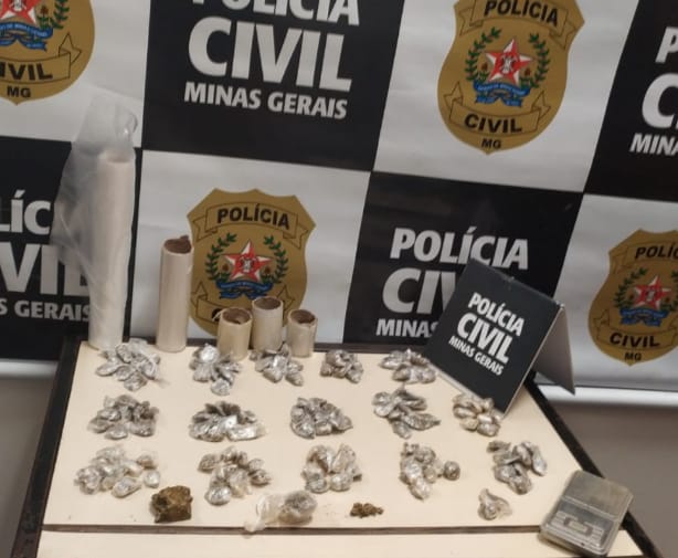 Condenado por roubo de carga é preso por tráfico de drogas em Itabira