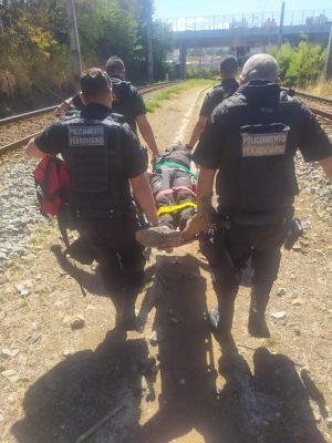 Homem foi atropelado por metrô em Belo Horizonte