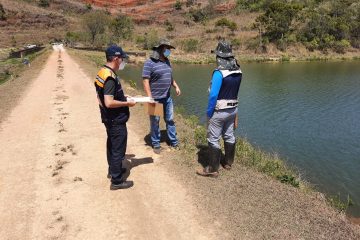Barragem de água em Paraisópolis está em nível 3 de emergência