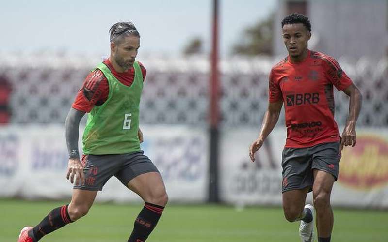 Flamengo: Diego pode voltar no domingo e David Luiz já treina em campo