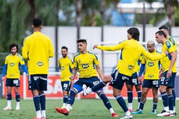 Cruzeiro fecha preparação para encarar o Avaí; veja as prováveis escalações