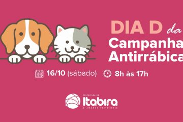 Dia D da campanha de vacinação antirrábica acontece neste sábado