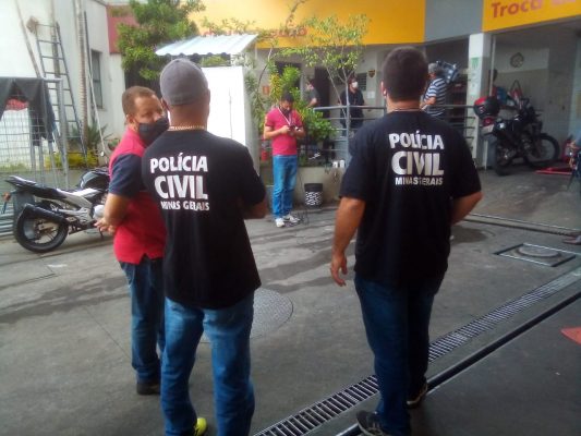 Operação em postos de combustível em BH