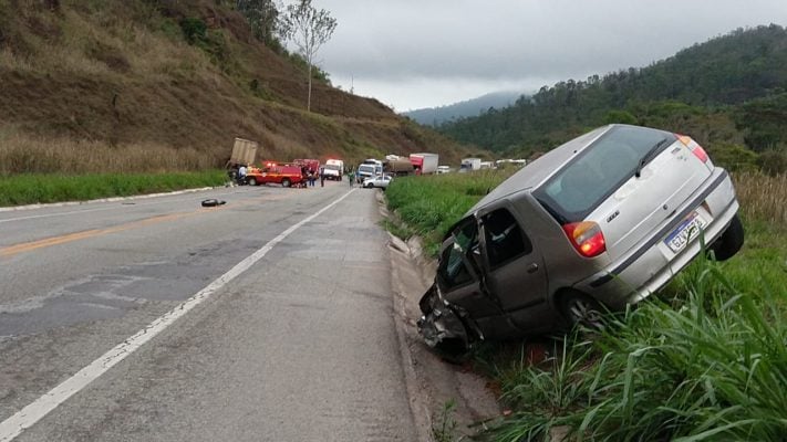 BR-381: grave acidente em João Monlevade deixa dois mortos na madrugada deste sábado