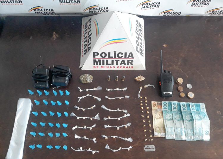 Adolescente é apreendido por tráfico de drogas em Santa Bárbara