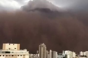 Interior de SP: quatro morrem durante tempestade de poeira