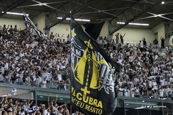 Torcedores no estádio Mineirão