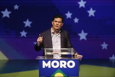 Sergio Moro se filia ao Podemos e anuncia pré-candidatura a presidente