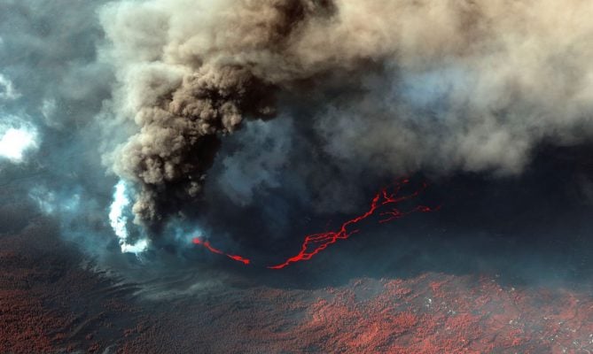 La Palma registra 31 tremores nas últimas horas, um de magnitude 5