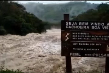 Corpo de Bombeiros alerta para os perigos em cachoeiras e rios