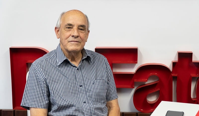 Feliciano Brugnara comemora o Jubileu de Ouro do jornal “O Passarela”