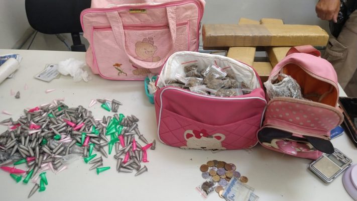 drogas apreendidas em Ribeirão das Neves