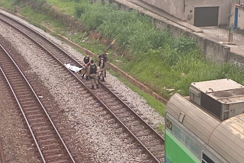 Homem morre atropelado por trem em Itabira