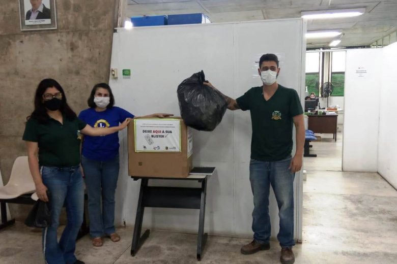 Campanha arrecada cerca de 300 quilos de cartelas de remédios vazias em Monlevade